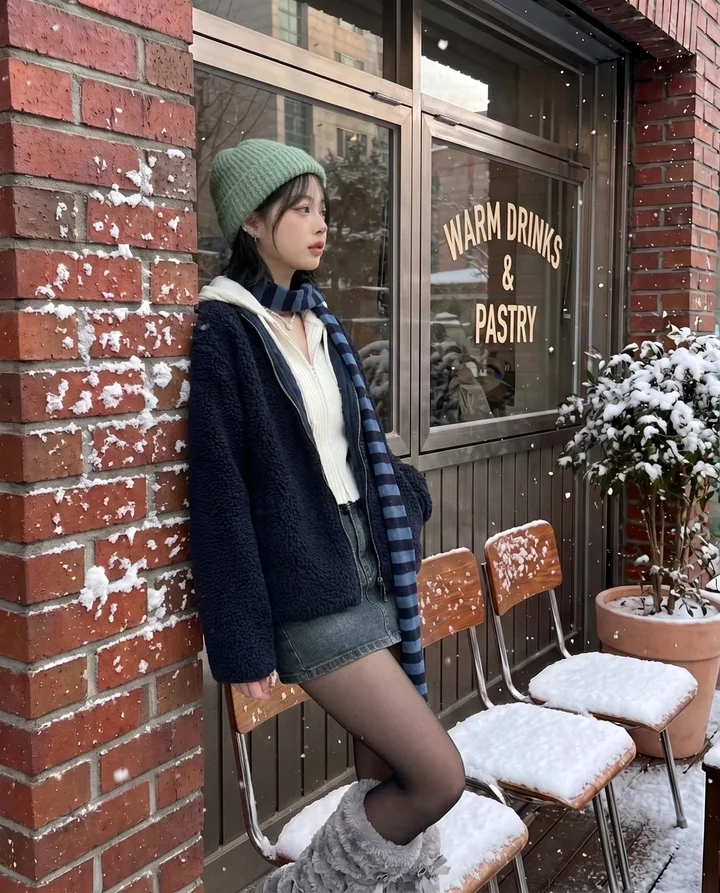 EQL 최에 CHOIAE 25WINTER COLLECTION 'Through the Glass — 겨울의 일상 속 작은 영화적 순간' 유리창 너머의 빛