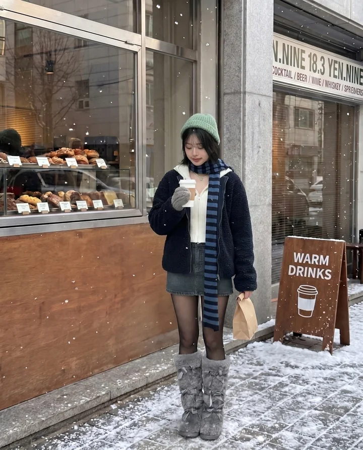 EQL 최에 CHOIAE 25WINTER COLLECTION 'Through the Glass — 겨울의 일상 속 작은 영화적 순간' 유리창 너머의 빛 4