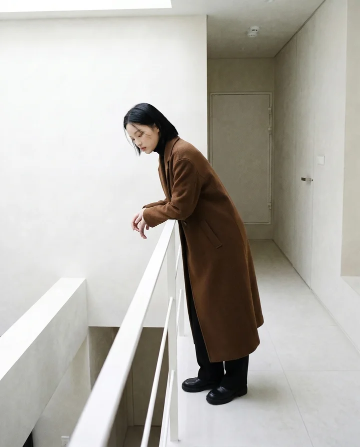 ORR 리얼램 미니멀 점퍼 버건디 re-stock|clothing-all|clothing-outer-all 2