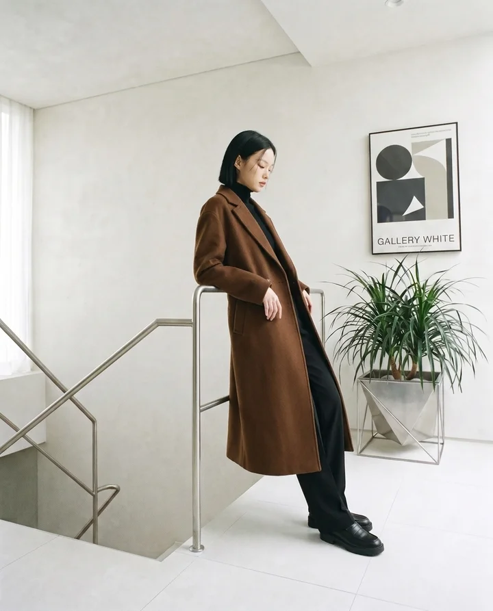 ORR 리얼램 미니멀 점퍼 버건디 re-stock|clothing-all|clothing-outer-all