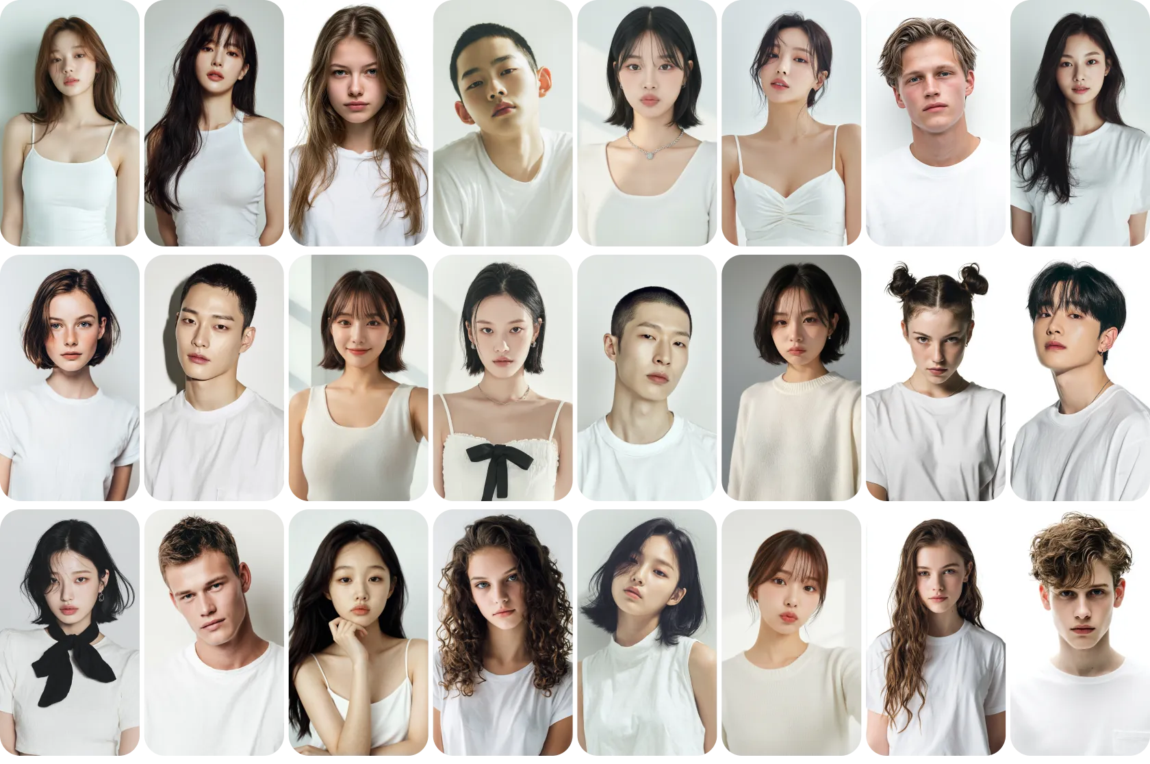 구매율 향상 예시 이미지 그리드